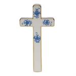 Cross - Chinese Bouquet Blue