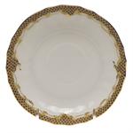 Herend - Fishscale Brown Canton Saucer