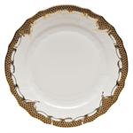 Herend - Fishscale Brown Dinner Plate