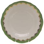 Herend - Fish Scale Green Dessert Plate
