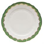 Herend - Fish Scale Green Dinner Plate