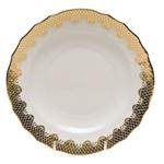 Herend - Fishscale Gold Salad Plate