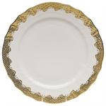 Herend - Fishscale Gold Service Plate