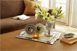 Julia Knight - Scroll Tray, 22" - Snow