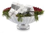 Julia Knight - Peony 21" Pedestal Gala Bowl - Pomegranate