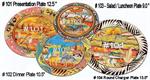 Penzo Round Dinner Ware / 4 Sizes