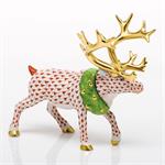 Holiday Reindeer - Rust -  Herend 