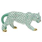 Herend Small Tiger / Green